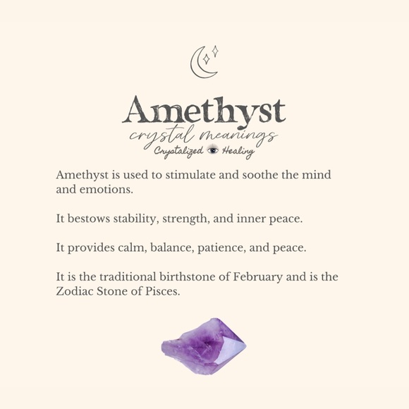 Amethyst Wire Wrapped Hair Pin - Picture 3 of 4